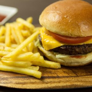 Cast Iron Skillet Cheeseburger