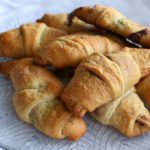 Chocolate hazelnut crescent roll