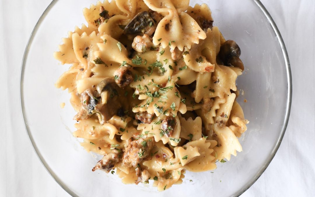 Sausage + Mushroom Pasta