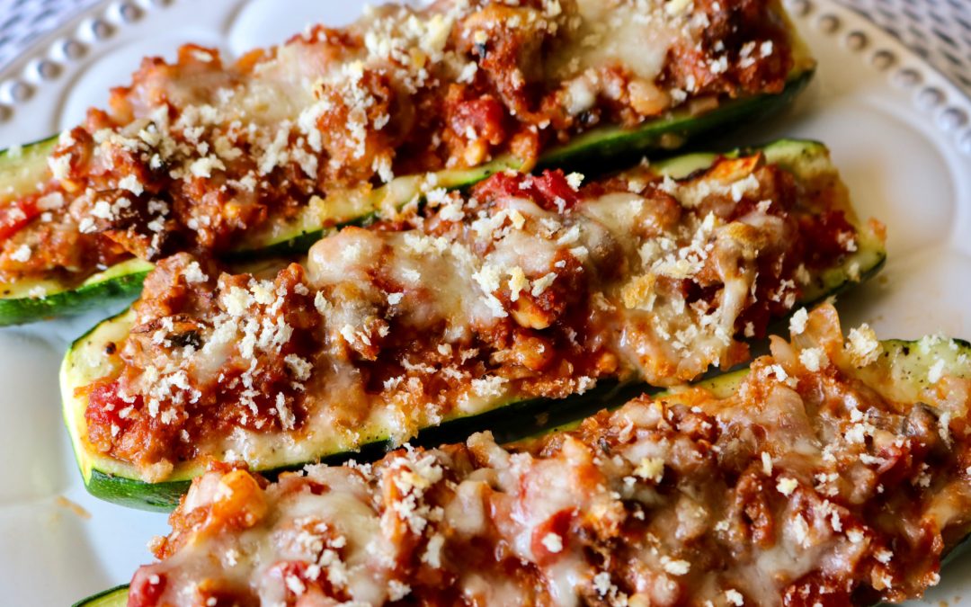 Stuffed Zucchini Boats