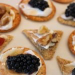 Hot Honey Goat Cheese Cracker Appetizer