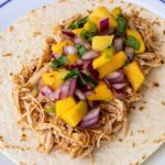 Shredded Chicken Taco Mango Salsa Recipe