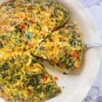 Vegetarian Dairy Free Gluten Free Quiche Healthy Breakfast Recipe